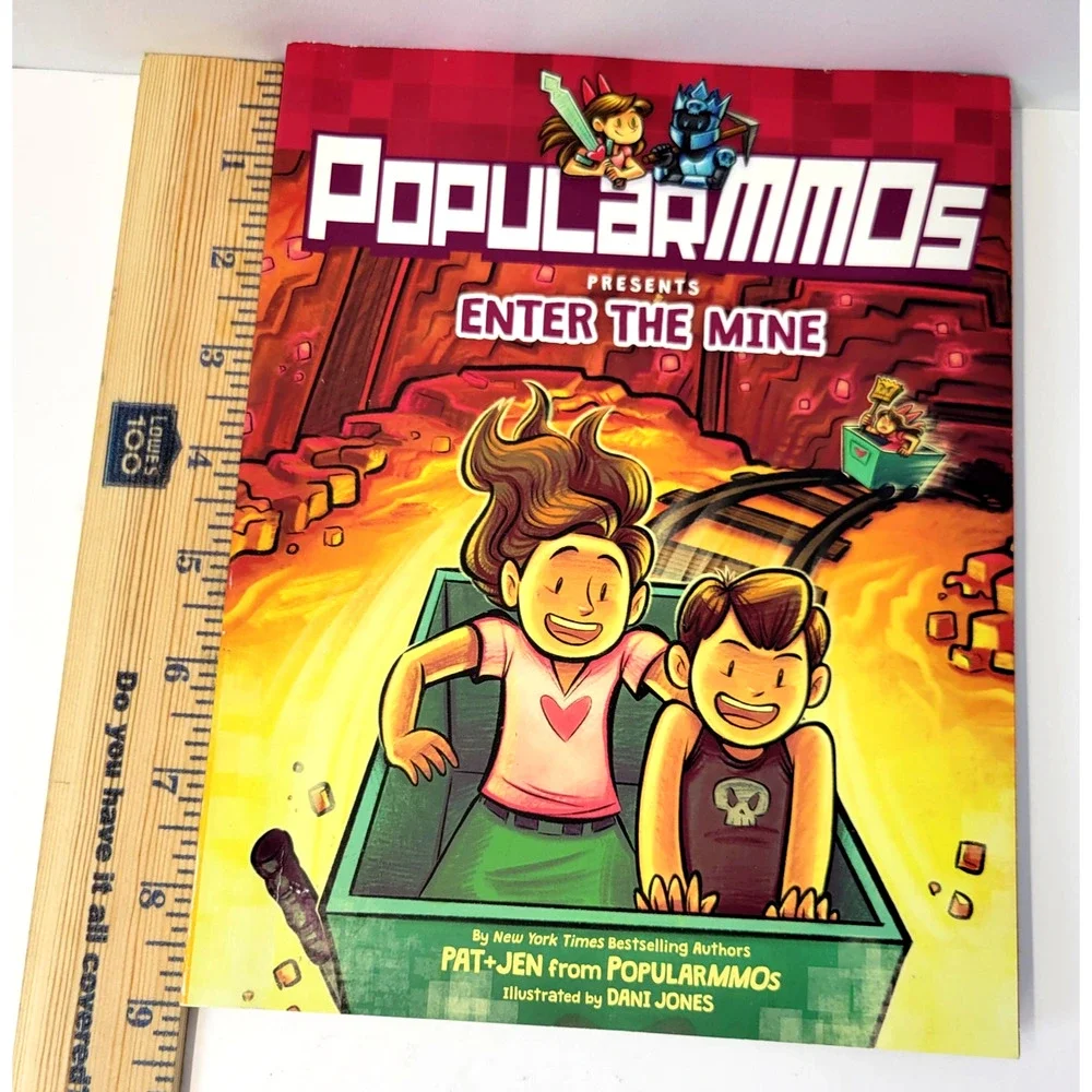 PopularMMOs Presents Enter‎ The Mine Pat & Jen 2019 PB Multicolor Graphic Novel